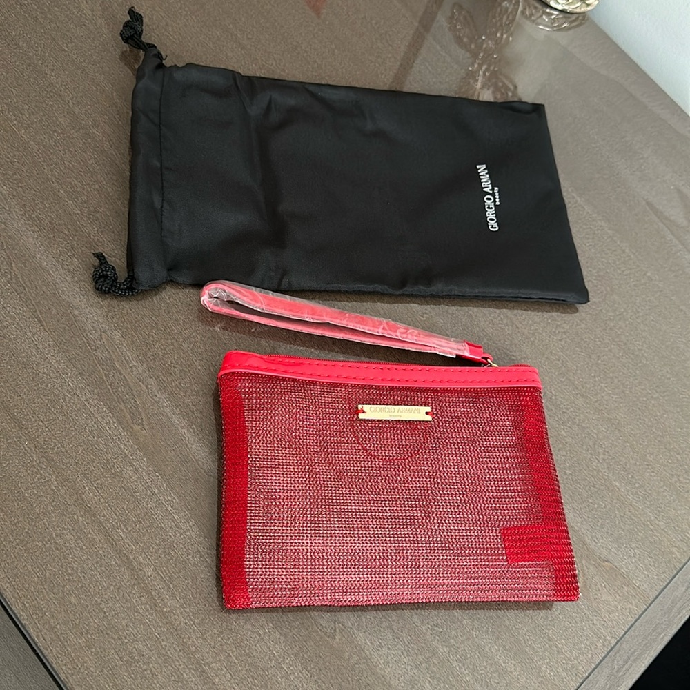 Giorgio Armani beauty bag🌸